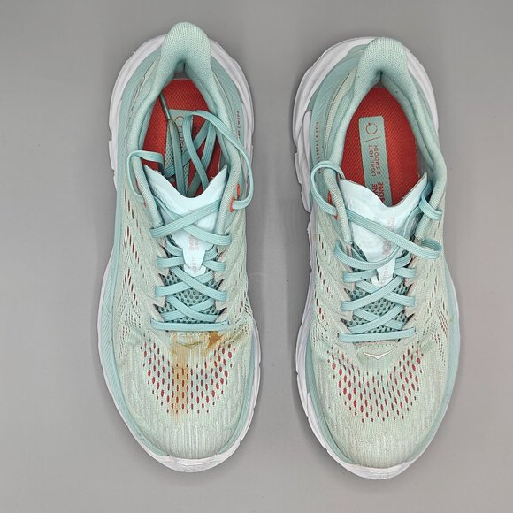 Hoka One One Women's Clifton Edge 1110511 EBWH Green - Picture 5 of 12